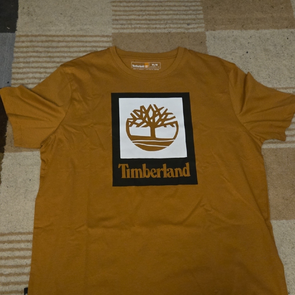 Timberland Ochre Logo Tee